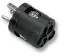 Marinco 6-Gauge Wire Receptacle Adapter