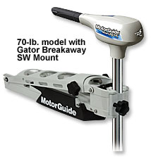 Motorguide VariMax Great White Saltwater Hand-Control Bow Mount Trolling Motors